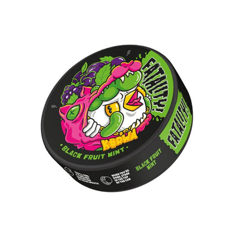 KURWA Max - Black Fruit Mint slim nicotine pouches can