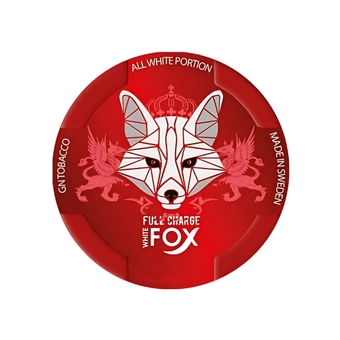 WHITE FOX Strong - Full Charge - 12mg SLIM Strong Nicotine Pouches