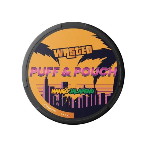 PUFF & POUCH Strong - Mango Jalapeno - 12mg SLIM Nicotine Pouches | Buy Online EU