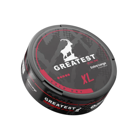 GREATEST Strong - Cold Dry XL regular nicotine pouches can