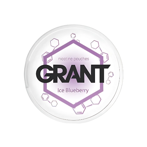 GARANT - Ice Blueberry slim nicotine pouches can