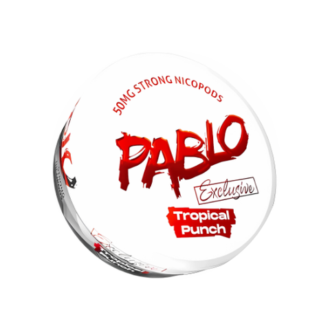 PABLO Exclusive - Tropical Punch slim nicotine pouches can
