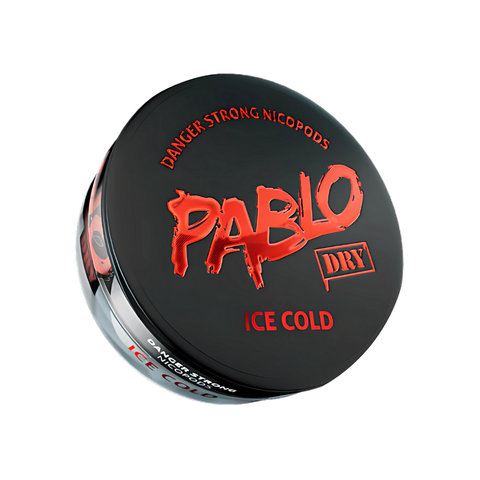 PABLO Dry - Ice Cold slim nicotine pouches can