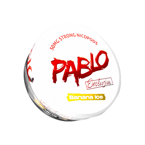 PABLO Exclusive - Banana Ice slim nicotine pouches can
