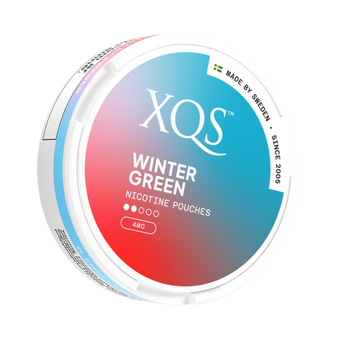 XQS - Wintergreen slim nicotine pouches can