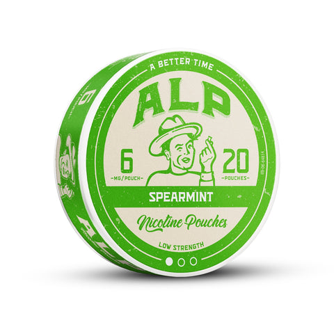 Alp Spearmint 6mg.