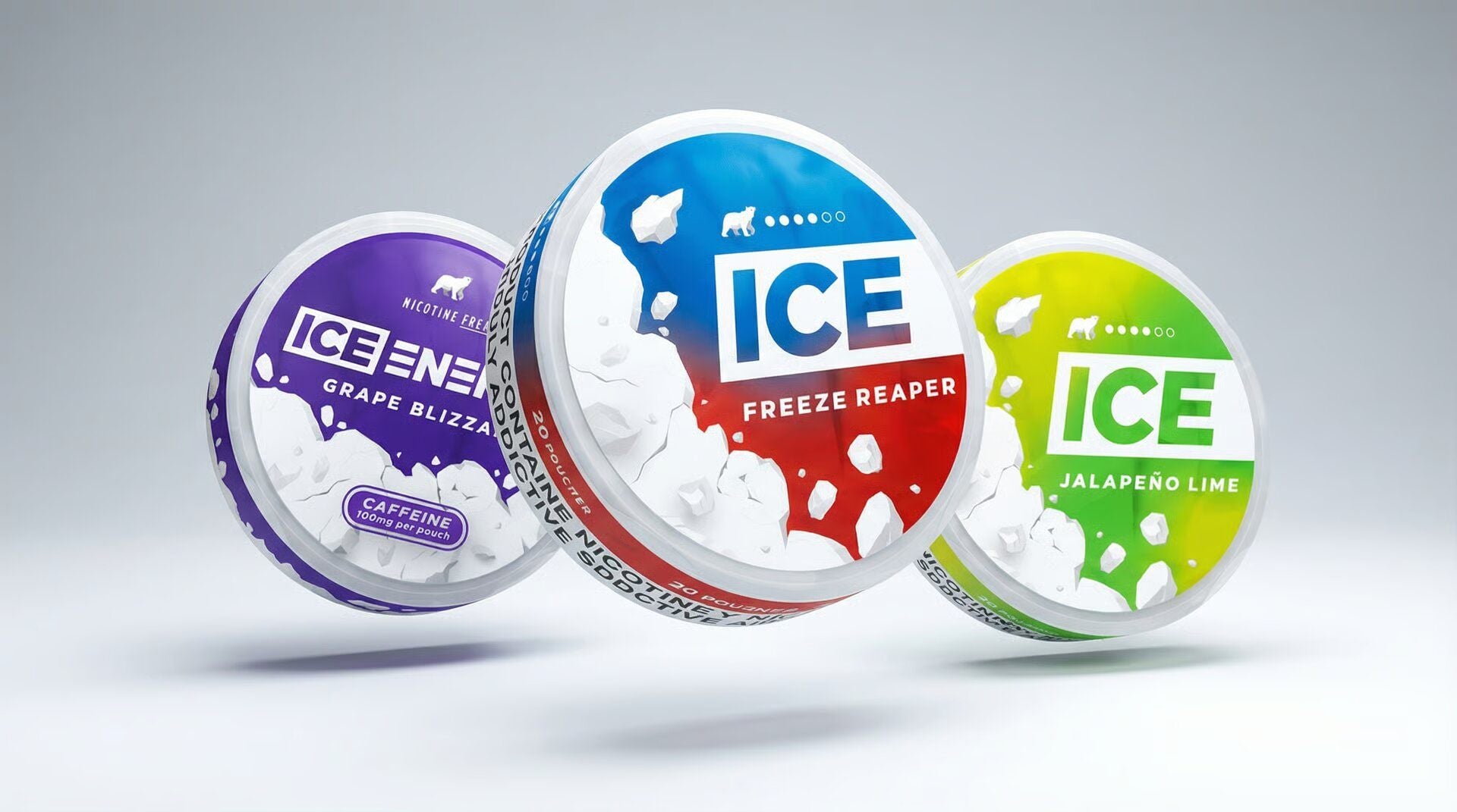 ICE Nicotine & Energy Pouches – Bold Dual Format | DarePouch