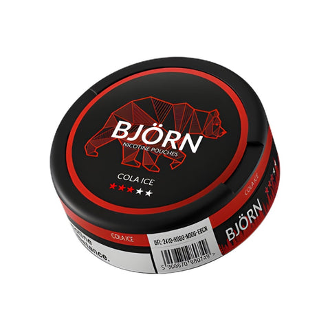 BJORN Medium - Cola Ice slim nicotine pouches can