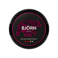 BJORN Medium - Rhubarb & Elder Punch slim nicotine pouches can