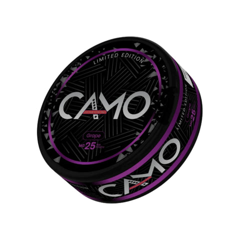 CAMO - Grape slim nicotine pouches can