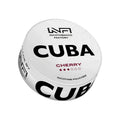 CUBA White - Cherry slim nicotine pouches can