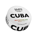 CUBA White - Watermelon slim nicotine pouches can