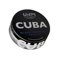 CUBA Black - Blackcurrant slim nicotine pouches can