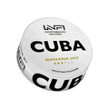 CUBA White - Banana Hit slim nicotine pouches can