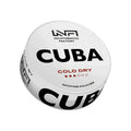 CUBA White - Cold Dry slim nicotine pouches can