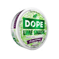 DOPE Crazy Strong - Lime Smash slim nicotine pouches can