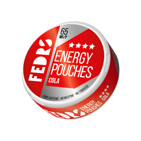 FEDRS Energy - Cola slim energy pouches can