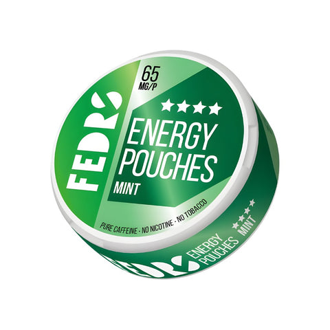 FEDRS Energy - Mint slim energy pouches can