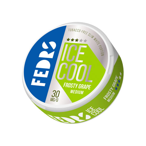 FEDRS Medium - Frosty Grape slim nicotine pouches can