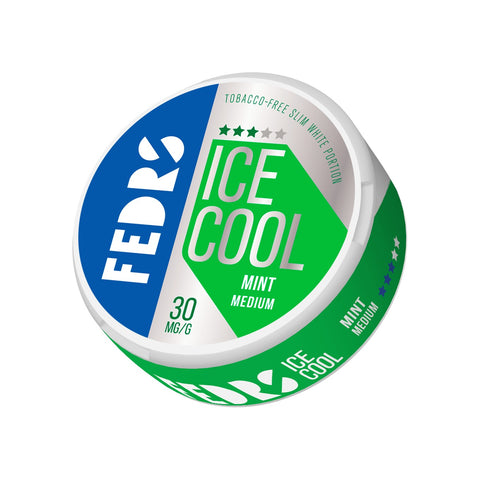 FEDRS Medium - Mint slim nicotine pouches can