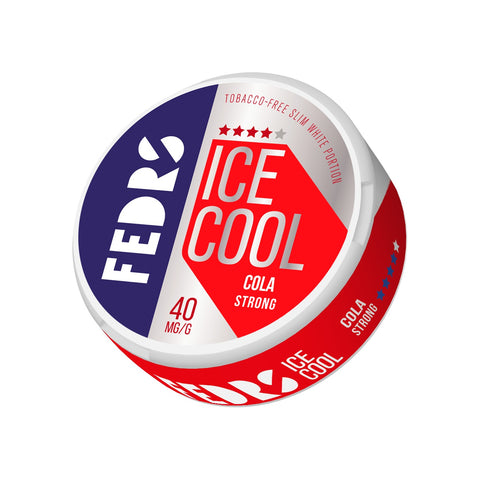 FEDRS Strong - Cola slim nicotine pouches can