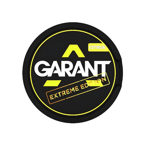 GARANT Extreme - Citrus slim nicotine pouches can