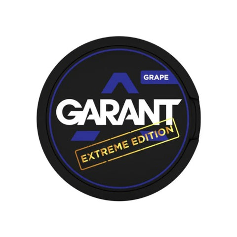 GARANT Extreme - Grape slim nicotine pouches can