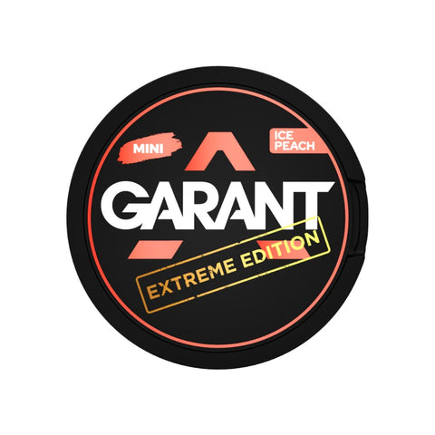 GARANT Extreme - Ice Peach Mini mini nicotine pouches can