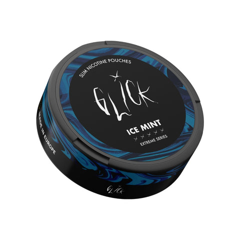 GLICK Extreme - Ice Mint slim nicotine pouches can