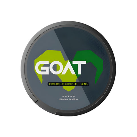 GOAT - Double Apple slim nicotine pouches can