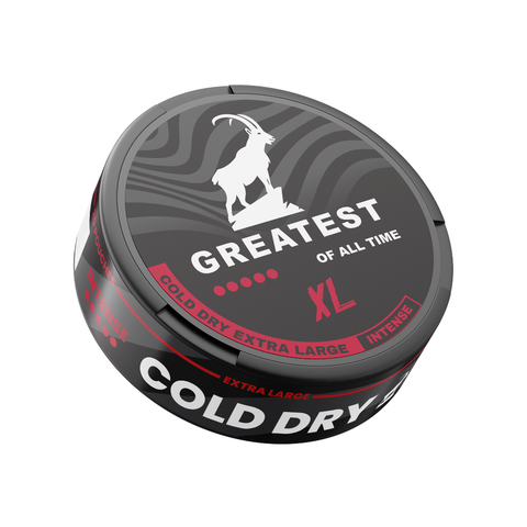 GREATEST Cold Dry Intense XL 13.28mg nicotine pouches can