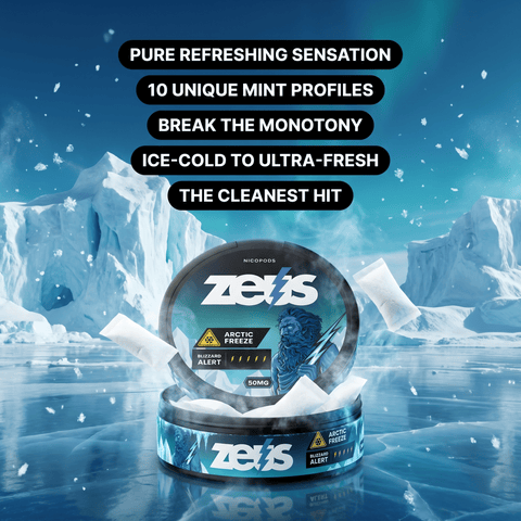 Mint / Ice Cold — 10 Pouches for the Ultimate Fresh & Icy Experience