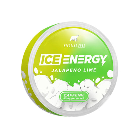 ICE Energy Strong - Jalapeno Lime slim energy pouches can