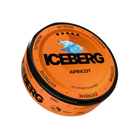 ICEBERG Extreme - Apricot nicotine pouches can