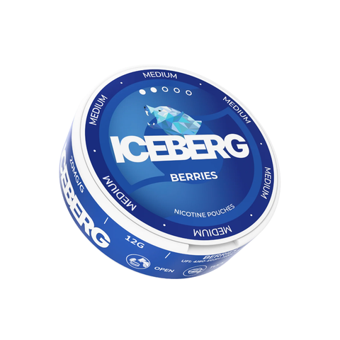 ICEBERG Medium - Berries nicotine pouches can