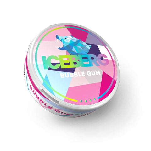 ICEBERG Extra Strong - Bubblegum slim nicotine pouches can