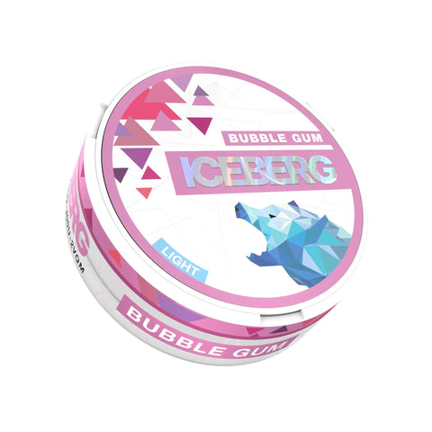 ICEBERG Light - Bubblegum nicotine pouches can