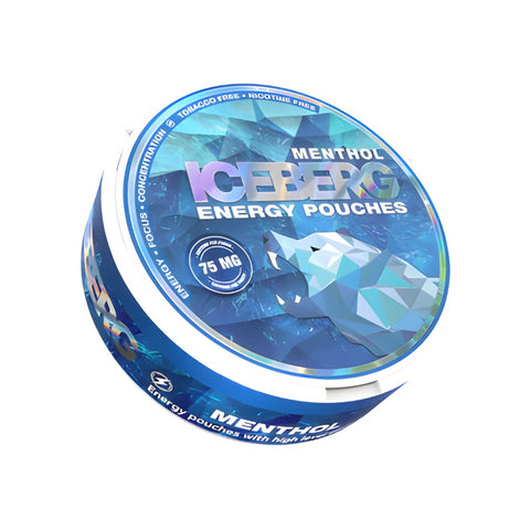ICEBERG Energy - Menthol slim energy pouches can