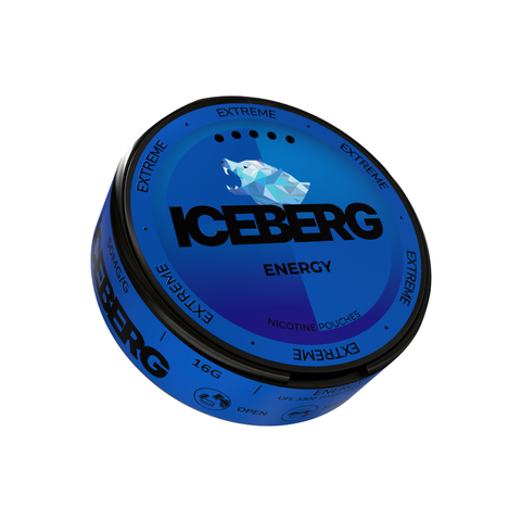 ICEBERG Extreme - Energy nicotine pouches can