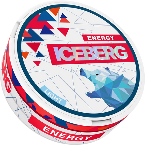 ICEBERG Light - Energy nicotine pouches can