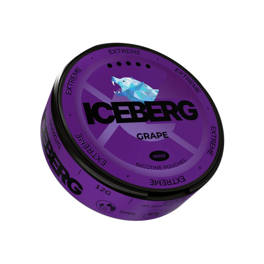 ICEBERG Mini Grape 20 mg snus | DarePouch