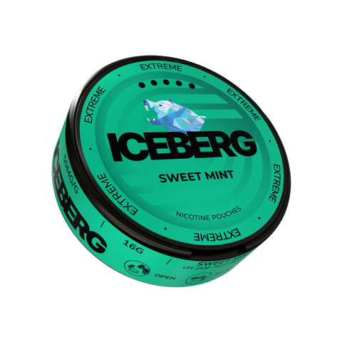 ICEBERG Extreme - Sweet Mint nicotine pouches can