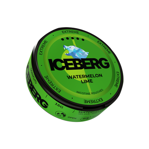 ICEBERG Extreme - Watermelon Lime nicotine pouches can