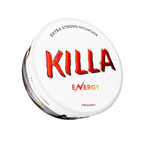 KILLA - Energy slim nicotine pouches can