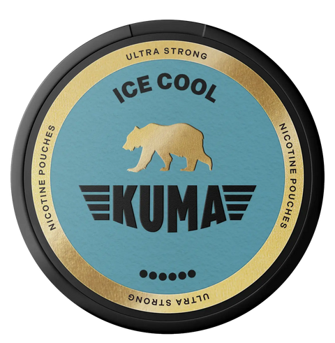 KUMA Ultra Strong Ice Cool nicotine pouches can