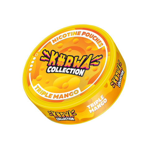 KURWA - Triple Mango slim nicotine pouches can