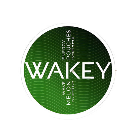 WAKEY - Melon Wave slim energy pouches can