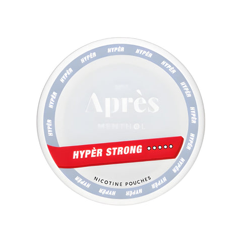 APRÈS - Menthol slim nicotine pouches can