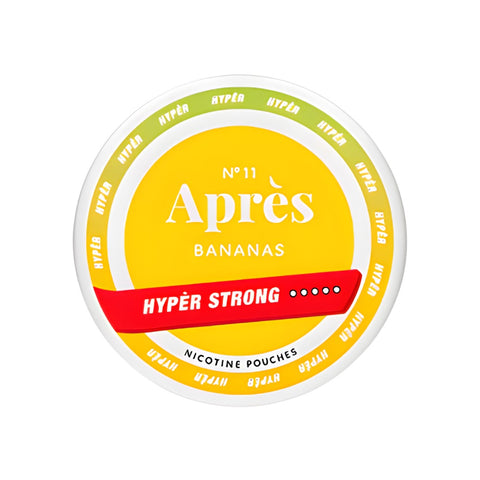 APRÈS - Bananas slim nicotine pouches can