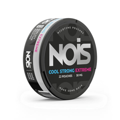 NOIS Extra Strong - Cool slim nicotine pouches can